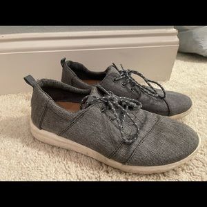 Gray Toms sneakers